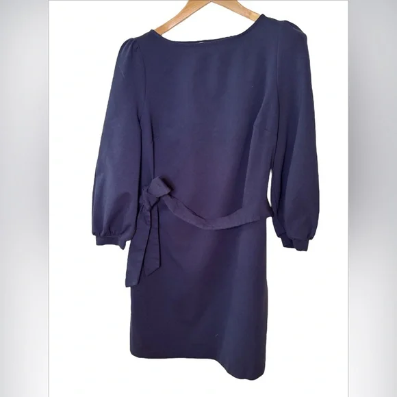 Boden tie jersey shift dress, size 14 - Picture 2 of 5